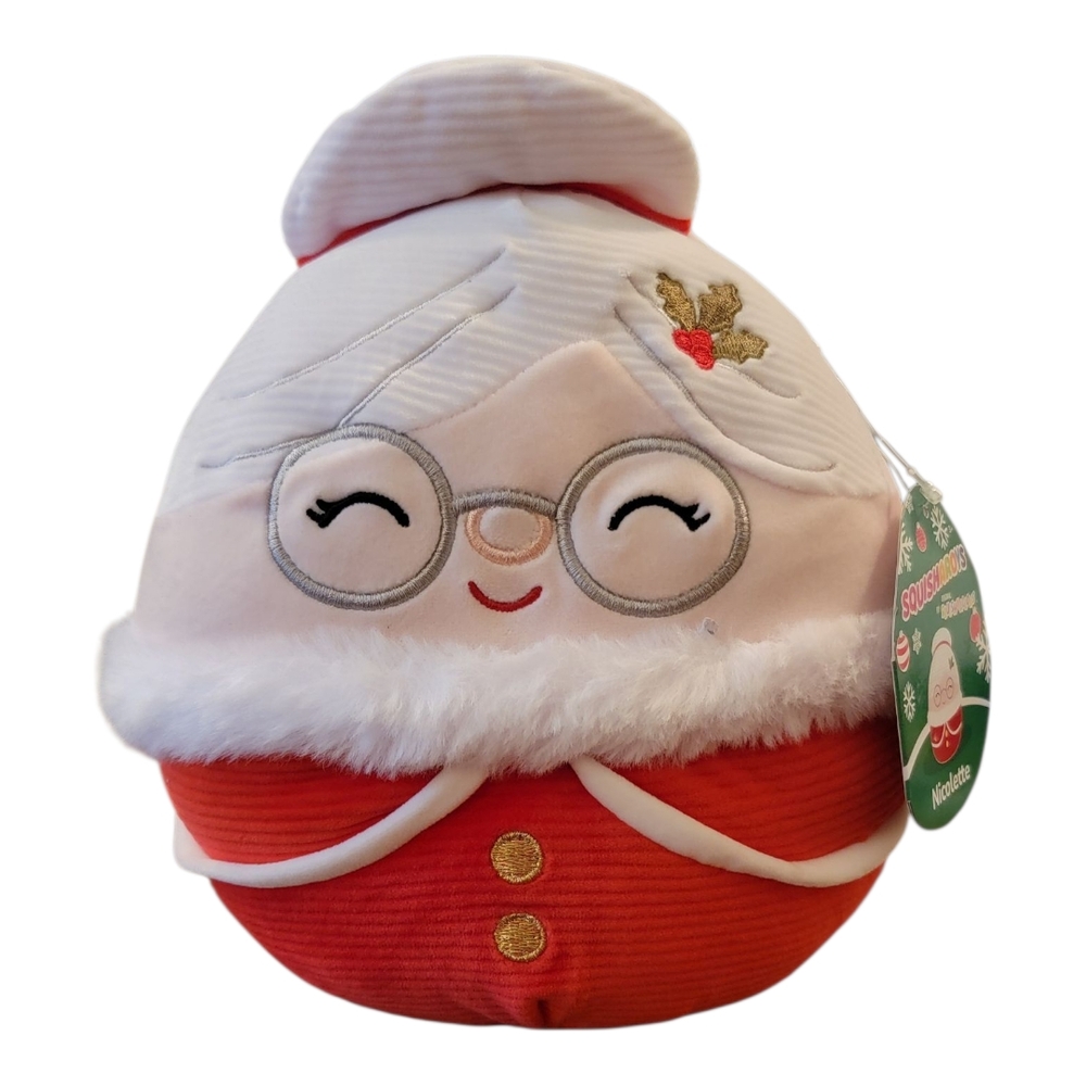 Squishmallow Squisharoy Festive Plush Toy Nicolette‎ Christmas Squad